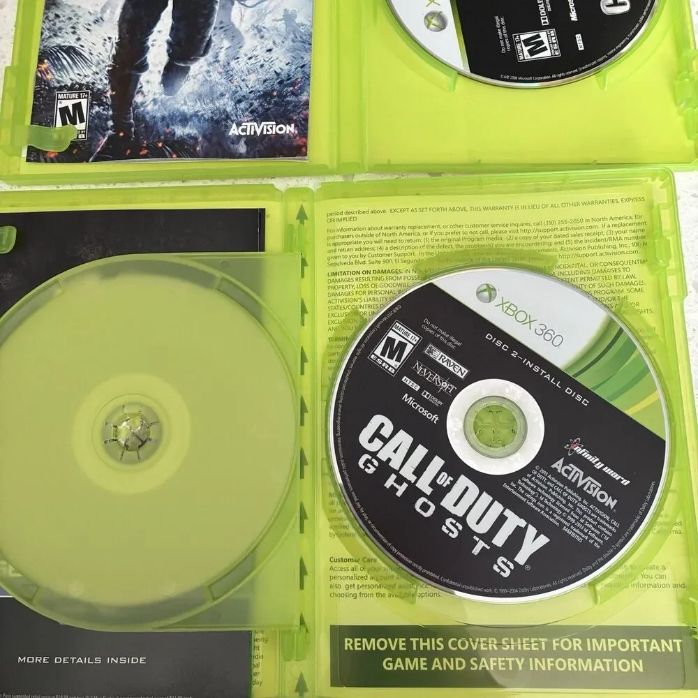 Call of Duty Bundle | World at War, Ghosts | XBOX 360 LIVE